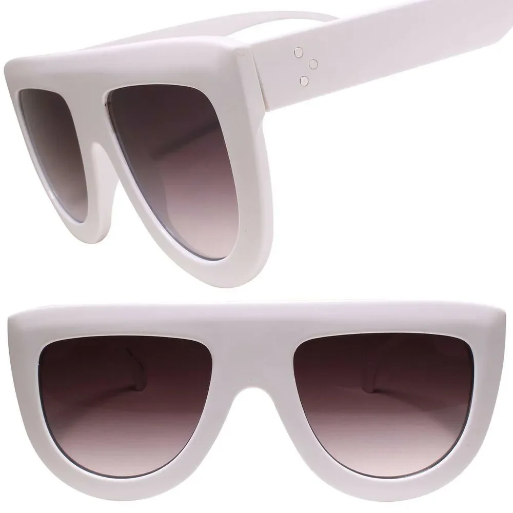 Hip Hop Dapper Clubbing White Sunglasses